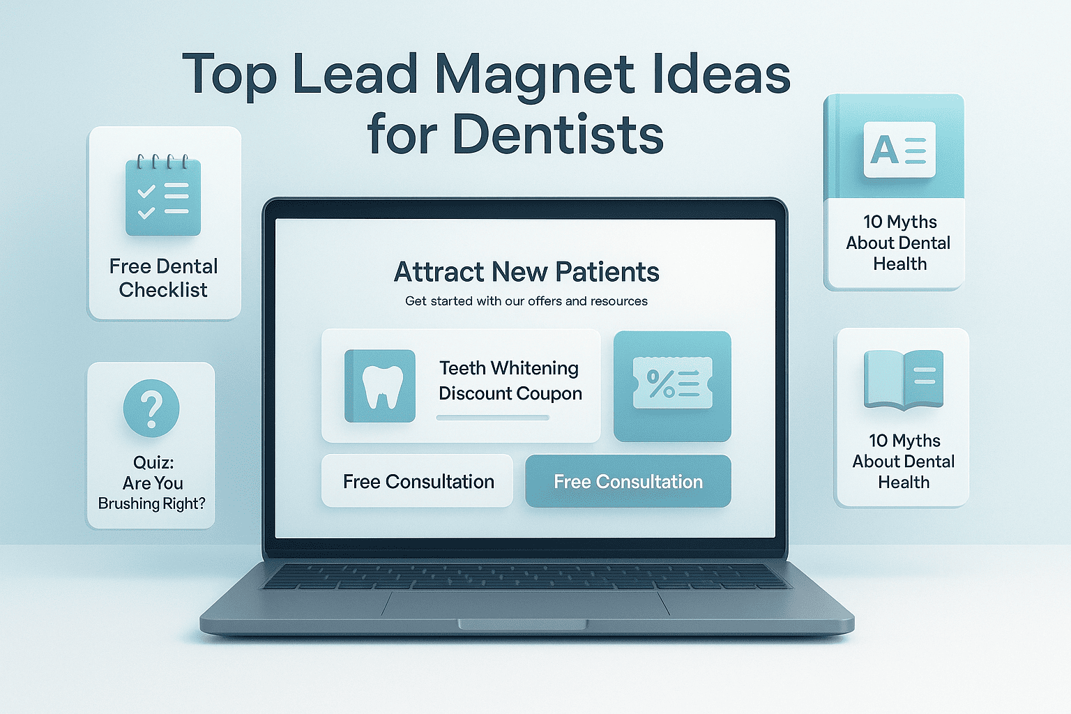 Top 10 Lead Magnet Ideas for Dentists to Boost Patient Appointments Online