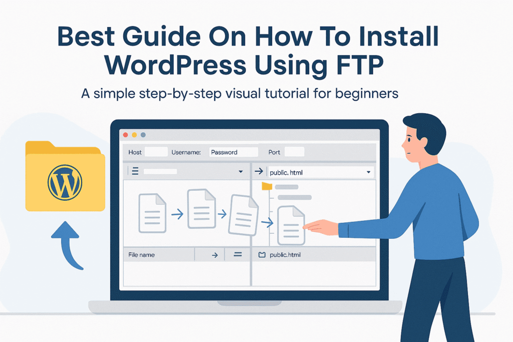 Best Guide On How To Install WordPress Using FTP