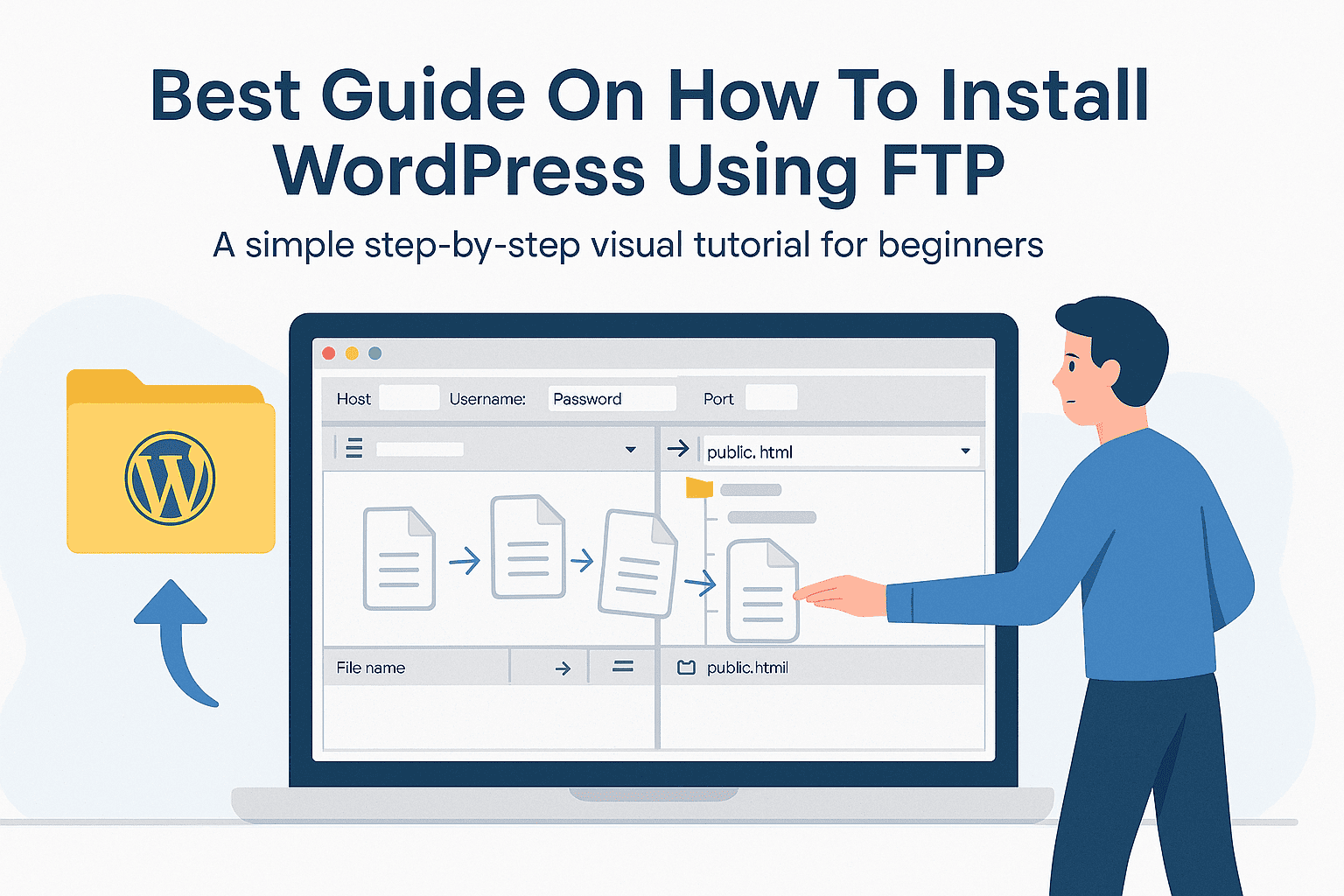 Best Guide On How To Install WordPress Using FTP