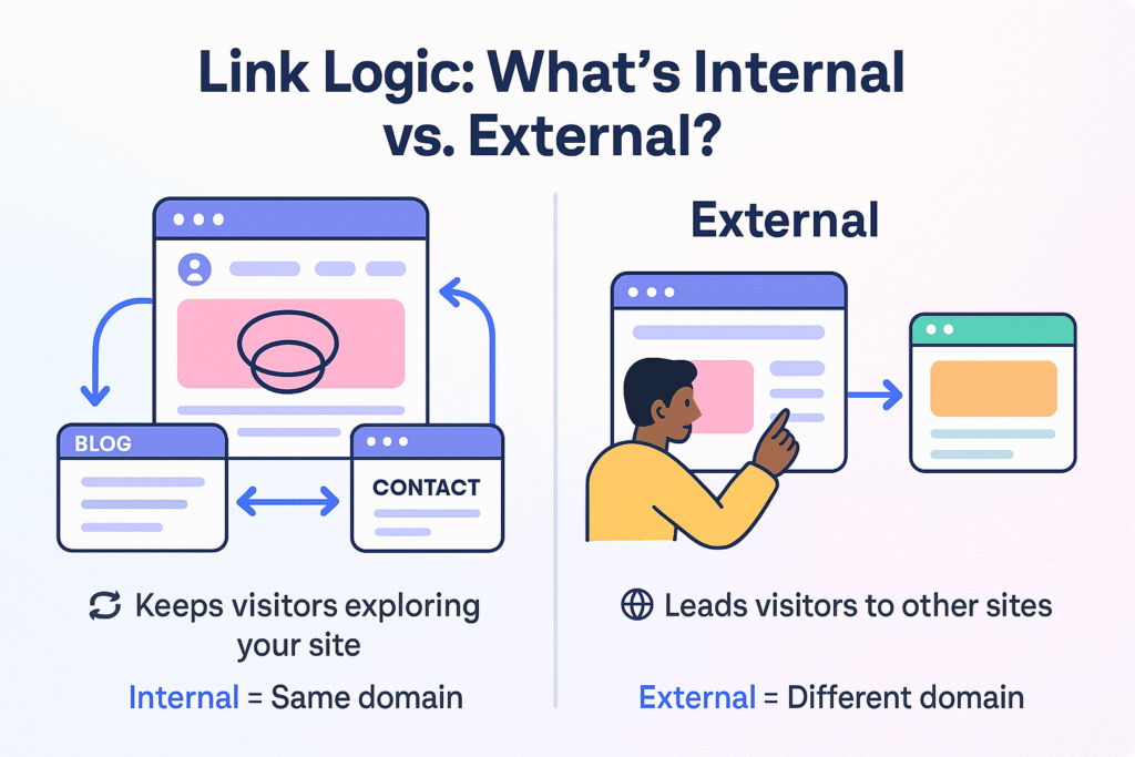 Difference Between Internal Links and External Links