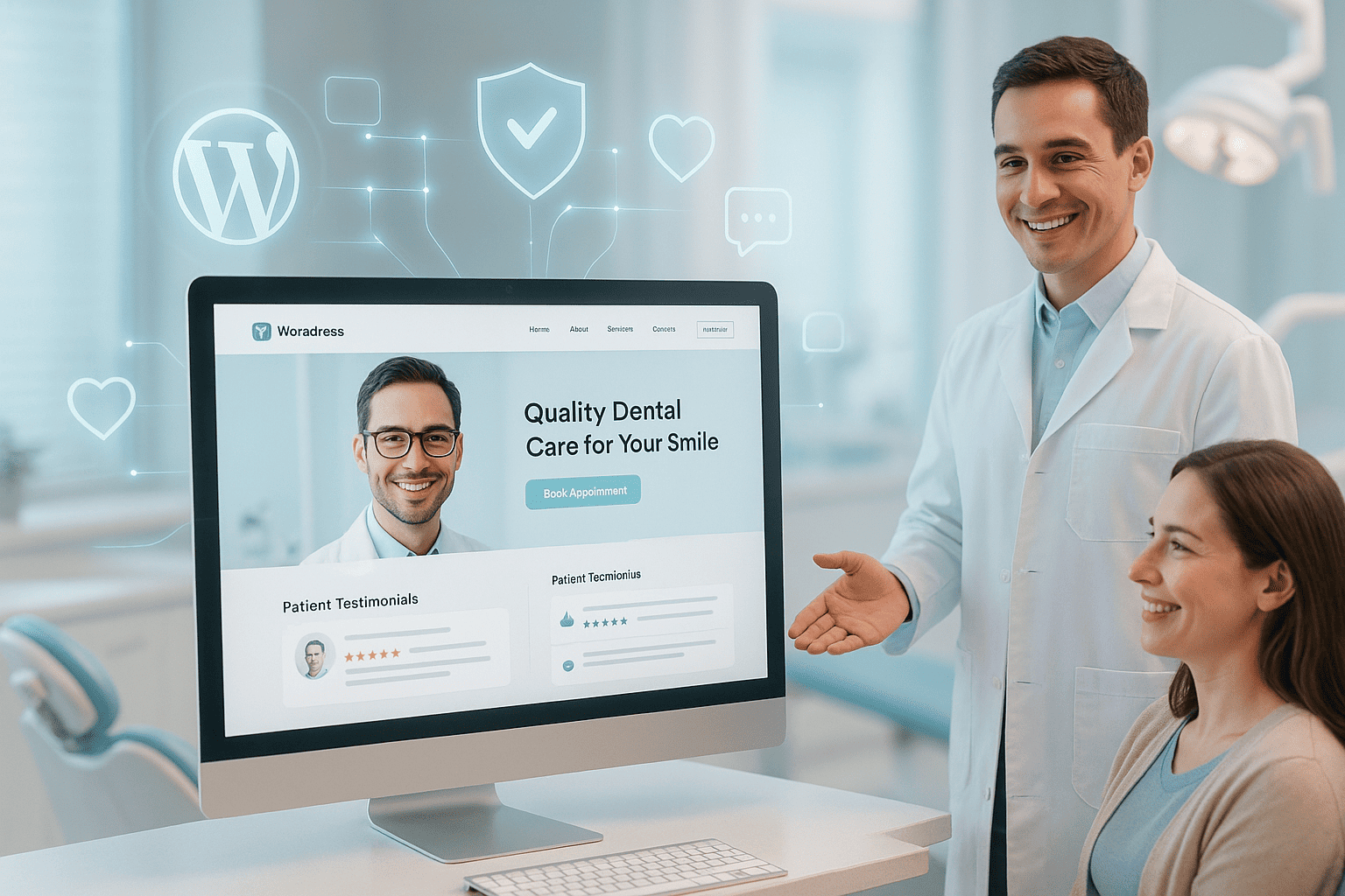 The Role of WordPress Themes in Building Trust for Dental Practices Online